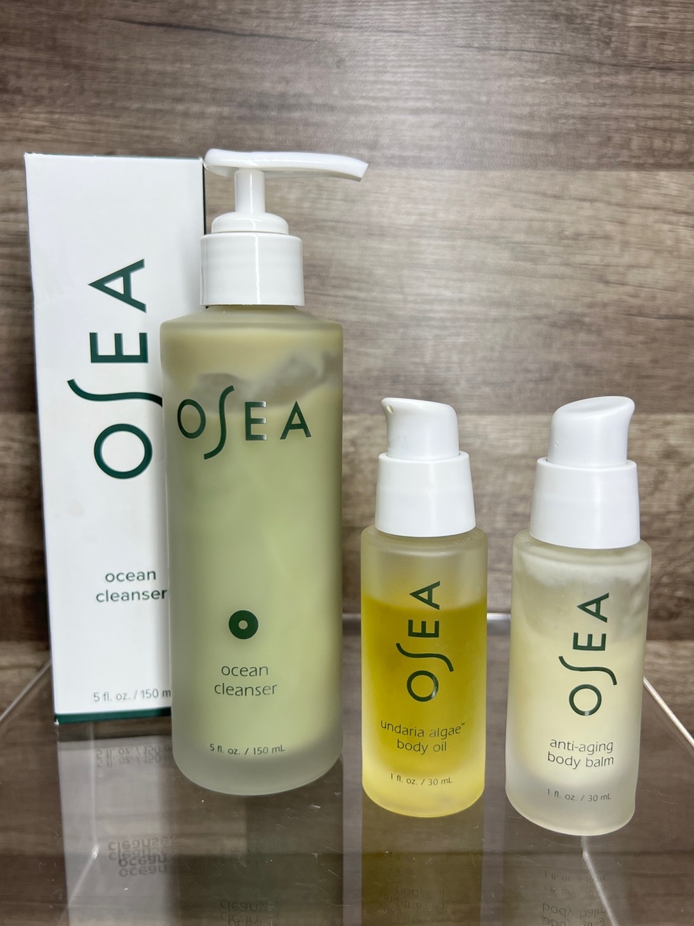 OSEA Ocean Cleanser Purifying Face Wash & body oil + anti-aging body balm